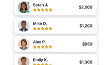 Receive & Review Pitches